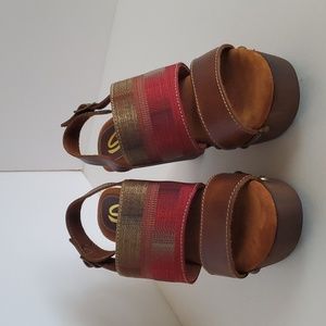 Sbicca Clog Sandals, size 38/7